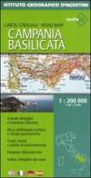 Campania e Basilicata 1:200 000. Ediz. multilingue edito da De Agostini