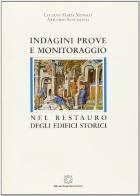 Indagini, prove e monitoraggio nel restauro degli edifici storici di Luciano M. Monaco, Armando Santamaria edito da Edizioni Scientifiche Italiane