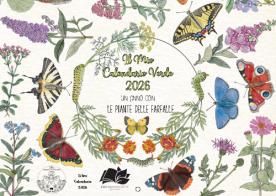 Il mio calendario verde 2026. Un anno con le piante delle farfalle edito da Erbario Celeste Editoria
