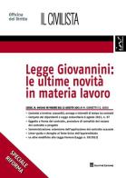 Legge Giovannini. Le ultime novità in materia lavoro di Marco Giardetti, Giulia Ausili edito da Giuffrè