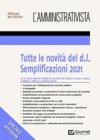 Tutte le novità del d.l. Semplificazioni 2021 di Biagio Giliberti, Francesco Oliverio edito da Giuffrè