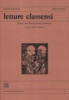 Letture classensi vol.40 edito da Longo Angelo