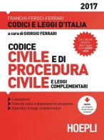 Codice civile e di procedura civile e leggi complementari edito da Hoepli