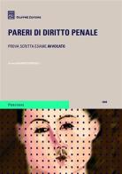 Pareri di diritto penale 2008. Prova scritta esame avvocato edito da Giuffrè