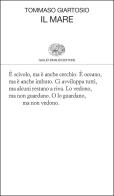 Il mare di Tommaso Giartosio edito da Einaudi