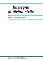 Rassegna di diritto civile (2021) vol.3 edito da Edizioni Scientifiche Italiane