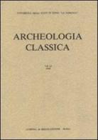 Archeologia classica vol.37 edito da L'Erma di Bretschneider