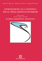 Introduzione alla statistica per le applicazioni economiche vol.1 di Marcella Niglio, Cosimo D. Vitale edito da Edizioni Scientifiche Italiane