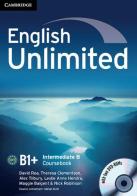 English Unlimited. Level B1. Con DVD-ROM di Alex Tilbury, David Rea, Leslie A. Hendra edito da Cambridge