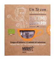 Un tè con Giacomo Leopardi. A tea with Giacomo Leopardi. Con Filtro di tè con blend ispirato a Giacomo Leopardi di Massimiliano Felli edito da Narratè