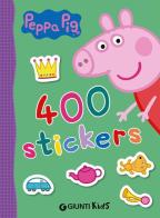 400 stickers. Peppa Pig. Con adesivi di Silvia D'Achille edito da Giunti Kids