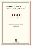 RIME (Romana Aetna Travolta) di Antonio Filoteo Omodei edito da Il Convivio