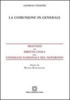 La comunione in generale di Giorgia Tassoni edito da Edizioni Scientifiche Italiane