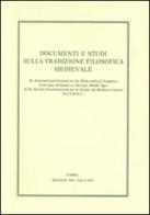 Documenti e studi sulla tradizione filosofica medievale (2016) vol.27 edito da Sismel