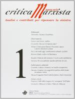 Critica marxista (2012) vol.1 edito da edizioni Dedalo
