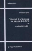 «Itinerari» di una ricerca sul sistema delle fonti vol.15 di Antonio Ruggeri edito da Giappichelli