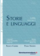 Storie e linguaggi. Rivista di studi umanistici (2016) vol. 1 edito da libreriauniversitaria.it