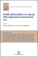 Profili sull'invalidità e la caducità delle disposizioni testamentarie edito da Edizioni Scientifiche Italiane