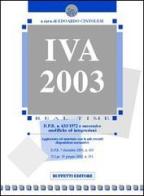 IVA 2003 di Edoardo Cintolesi edito da Buffetti
