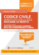 Codice civile annotato con le sole massime di merito di Valerio De Gioia, Flaminia Schiavoni edito da Neldiritto Editore