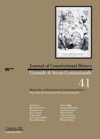 Giornale di storia Costituzionale-Journal of Constitutional history (2021). Ediz. bilingue vol.41 edito da eum