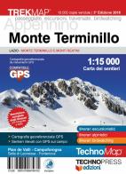 Monte Terminillo. Carta dei sentieri edito da Technopress