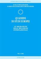 Quaderni di studi europei (2002) vol.1 edito da Giuffrè