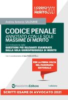 Codice penale annotato con le sole massime merito di Andrea Antonio Salemme edito da Neldiritto Editore