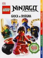 Gioca e disegna. Lego Ninjago. Masters of Spinjitsu. Con adesivi. Ediz. a colori edito da Gribaudo