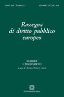 Rassegna di diritto pubblico europeo (2018) vol.1 edito da Edizioni Scientifiche Italiane