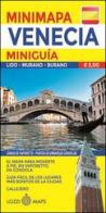 Venezia. Miniguida e minimappa. Ediz. spagnola edito da Lozzi Publishing
