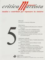 Critica marxista (2013) vol.5 edito da edizioni Dedalo