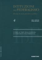 Istituzioni del federalismo. Rivista di studi giuridici e politici (2021) vol.4 edito da Rubbettino