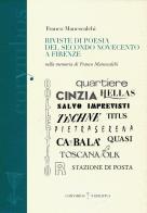 Riviste di poesia del secondo Novecento a Firenze. Nella memoria di Franco Manescalchi di Franco Manescalchi edito da Polistampa