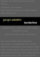 Borderline di Giorgio Sabattini edito da Project