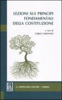 Lezioni sui principi fondamentali della costituzione edito da Giappichelli