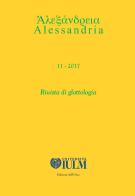 Alessandria. Rivista di glottologia (2017) vol.11 edito da Edizioni dell'Orso
