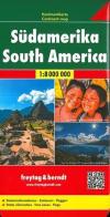 Sud America 1:8.000.000 edito da Freytag & Berndt