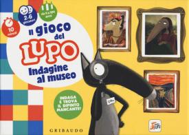 Il gioco del lupo. Indagine al museo. Amico lupo. Ediz. a colori. Con gadget. Con 12 Carte di Orianne Lallemand edito da Gribaudo