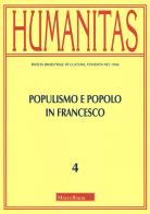 Humanitas (2022) vol.4 edito da Morcelliana