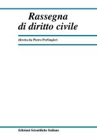 Rassegna di diritto civile (2021) vol.4 edito da Edizioni Scientifiche Italiane