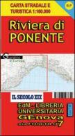 Riviera di Ponente. Liguria. Carta stradale e turistica 1:160.000 edito da Edizioni del Magistero