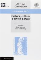 Cultura, culture e diritto penale. Atti del Convegno edito da Bononia University Press