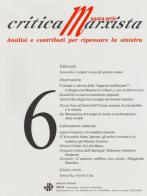 Critica marxista (2015) vol.6 edito da edizioni Dedalo