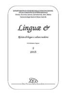 Linguae &. Rivista di lingue e culture moderne (2015). Ediz. italiana, inglese e spagnola vol.2 edito da LED Edizioni Universitarie