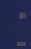 Agenda legale 2017 blu scuro. Ediz. minore edito da Neldiritto Editore