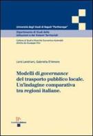 Modelli di governance del trasporto pubblico locale. Un'indagine comparativa tra regioni italiane di Loris Landriani, Gabriella D'Amore edito da Enzo Albano Editore