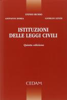 Istituzioni delle leggi civili di Ennio Russo, Giovanni Doria, Giorgio Lener edito da CEDAM