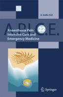 Anaesthsia, pain, intensive care and emergency. Apice: proceedings of the 22nd postgraduate course in critical medicine (Venice, November 9-11, 2007) edito da Springer Verlag
