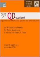 Architectural model for time awareness (An). Ediz. italiana di Daniela Micucci, Marco Oldani, Francesco Tisato edito da Aracne